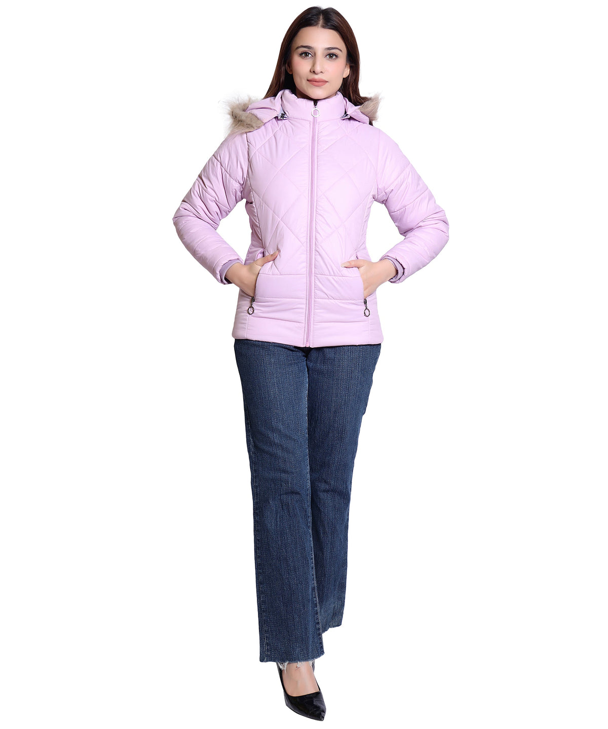 MR.JAWAN Women's Lavender Jacket front view